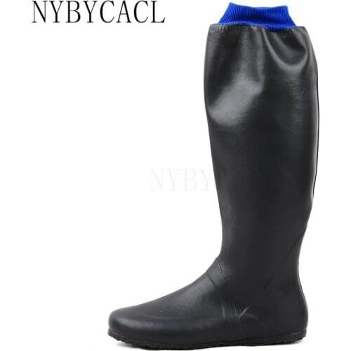 Rainshoes woman High Rain Boots Over-the-Knee Rice Transplanting Shoes Fishing Boots Rain Shoes Farm Working Shoes Fall galoshes