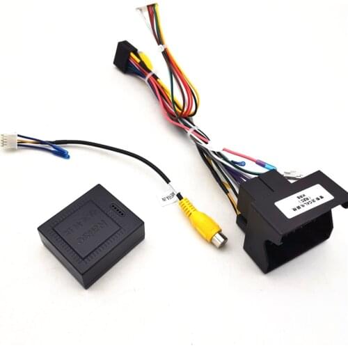 16 pin Car Android Stereo Wiring Harness with Canbus box For Peugeot 3008/2008/ for Citroen C4 for C-Quatre for C4L/C3 XR/C5/DS6