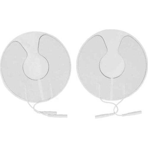 2pcs Electrode Pads Cervical Vertebra Machine Physiotherapy Massager Low Frequency Electrode Patch For Digital TENS Therapy