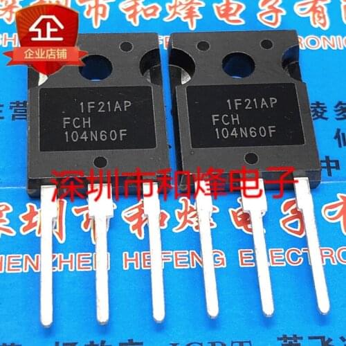 5PCS FCH104N60F TO-247 600V 37A 100% New&original