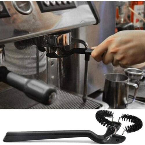 58mm Coffee Machine Brush Coffee Maker Espresso Head Cleaning Round Brush