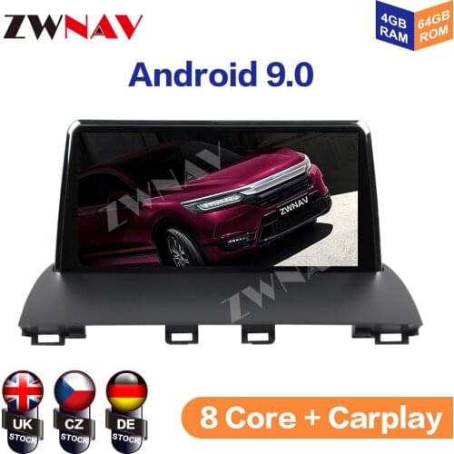 Android 9 4+64 DSP IPS Screen Car Multimedia For Mazda 6 Radio Tape Recorder Head unit Car Multimedia Player GPS Navigation