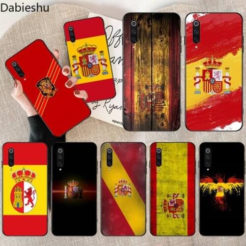 Spain national flag Shell Phone Case for Xiaomi Mi Note 10 Lite Mi 9T Pro xiaomi 10 10 CC9 Pro 9SE
