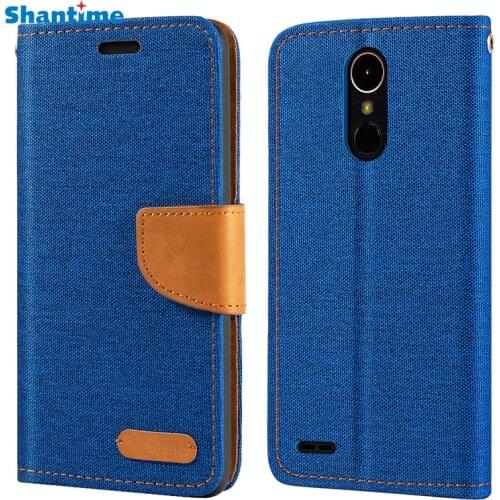 Oxford Leather Wallet Case For LG K10 2017 With Soft TPU Back Cover Magnet Flip Case For LG X400 LG M250N