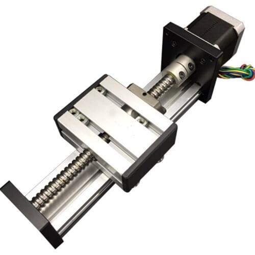 DBX 1605 Single-axis Precision Ball Screw Slide linear Guide Module With Stepper Motor