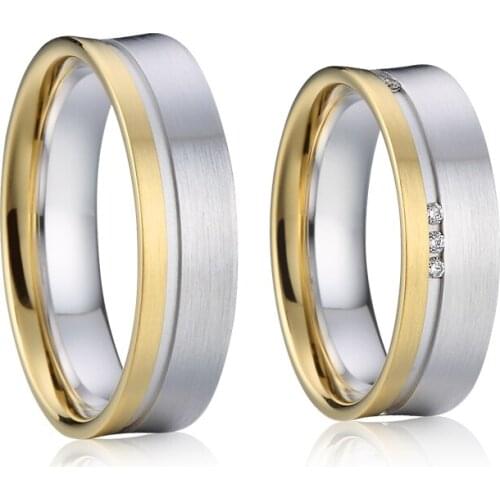 Designer Love Alliances wedding couple rings men fashion handmade bridal jewelry promise female rings for women
