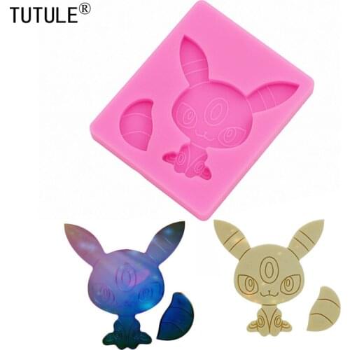 Shiny Glossy Cat Keychain Mold,Cat Pet Animal DIY Epoxy Resin Craft Keychain Jewelry Pendant Silicone Mold,Jewelry Mold,3d Mold