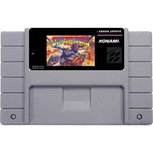 Hot Selling 16bit 46pin Super Game Card - Sunset Riders