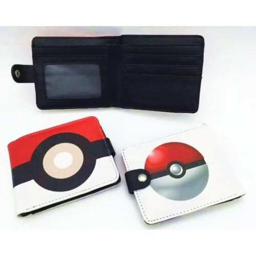 PU Japanese Anime Cartoon Wallet Cute Personality Creative Short Purse PK