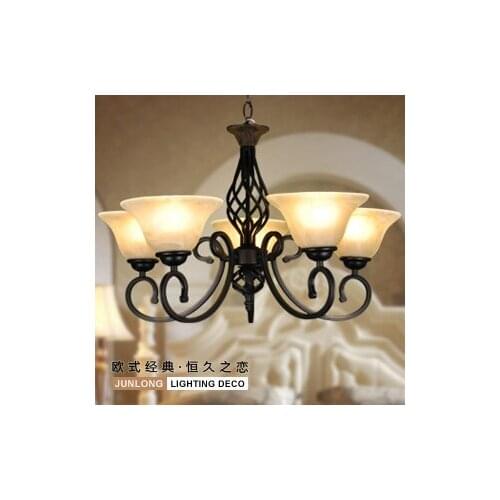 Multiple Chandelier Metal luminaire living room lights new classical lighting ZX188