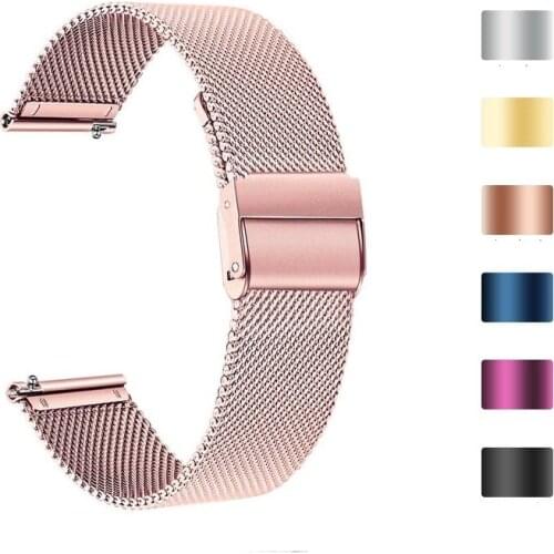 For gtr2 Metal Watchband Strap for Xiaomi Huami Amazfit Gtr 2/GTR 47mm/Stratos 3 2 Bracelet Band Replacement Wristband