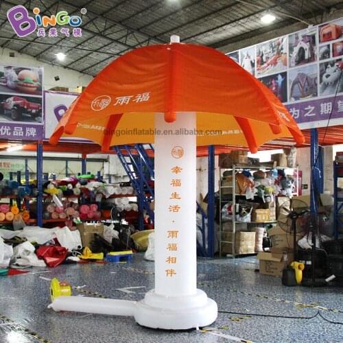3m High Inflated Umbrella Model , Inflatable Advertising Umbrella for Commercial Promotion