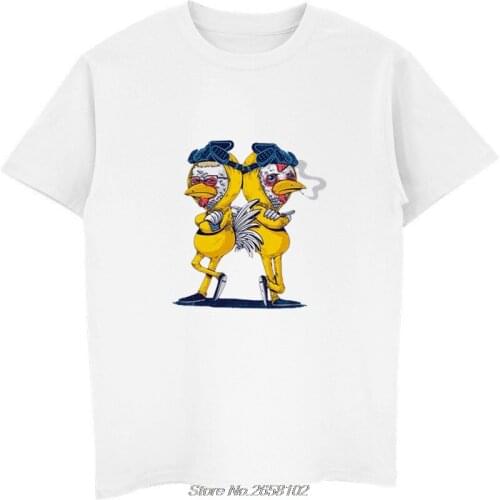 BROTHERS CHICKENS Los Pollos Hermanos fashion short t shirt printed Funny t-shirt men tops harajuku streetwear