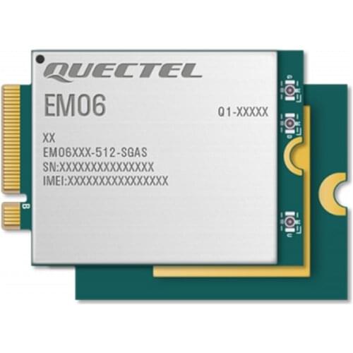 Quectel EM06-A LTE Cat6 module EM06ALA-512-SGAD FDD-LTE/TDD-LTD 300Mbps B1/B3/B5/B7/B8/B20/B28/B32/B38/B40/B41 North America