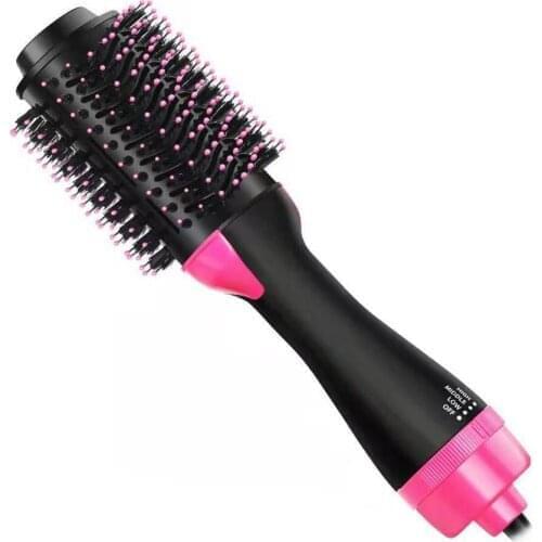 New One Step Hair Dryer and Volumizer 3 in 1 Hot Air Brush Professional Blow Dryer Comb Curling Iron Hair Straightener Brush