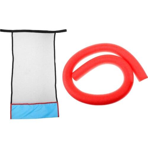 Hollow Foam Floating Pool Noodle Sling Mesh Net Chair Swimming Seat Swimming Rings Swimming Pool Noodle Floating Chair Net