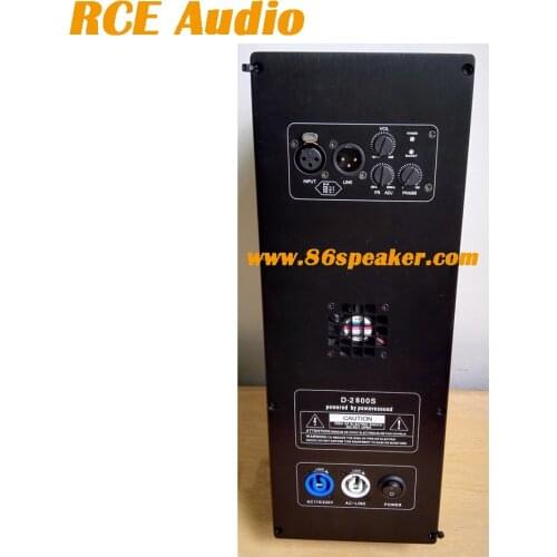 Professional Speaker Subwoofer Amplifier Plate Class D 1 input 2 output Amplifier Board RMS 1600W