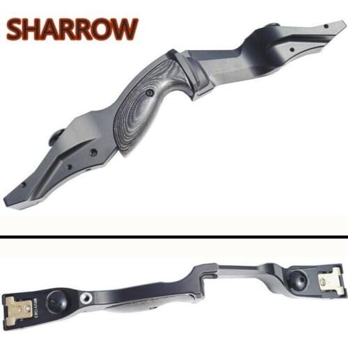 1pc 17" ILF Recurve Bow Riser Handle Takedown Archery American Hunting Right Hand Bow Riser For Bow Hunting Shooting Accessories