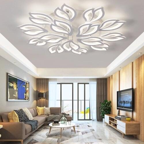 Modern Led Chandelier Ceiling Chandelier Led Celling Light for Living Room Bedroom APP Remote Control Light Home Fixture Crystal