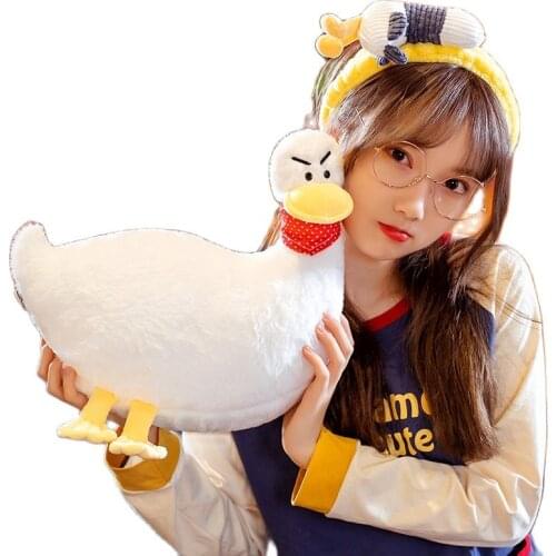 Cute Angry Duck Bag 2020 New Style Dolls Black Plush Bag Cartoon Animals Shape Crossbody Bag Sweet Funny Gift For Friends Kids
