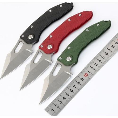 MIKER Monkey D2 Blade Nylon Fiber Handle Outdoor Camping Survival Tactical Hunting Knife Kitchen Sharp Fruit Knife EDC Tool