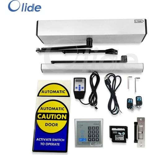 Olide Non-Touch Commercial Automatic Door Opener with RFID Crad Reader 1pc PIR Sensor and Electric Strike
