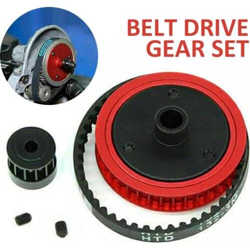 1 Set New Belt Drive Gear Transmission For 1/10 RC Axial SCX10 II 90046 Gearbox DIY Parts Motor Gear Accessories
