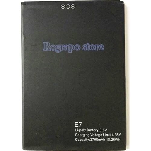 100% New 2700mAh E 7 High Quality Replacement Battery For Blackview E7S E7 Mobile Phone