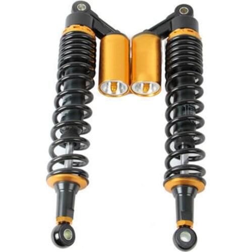 15.75" 400mm Universal Rear Suspension Shock Absorbers for Honda Yamaha Suzuki Kawasaki KTM bikes Gokart ATV Motorcycles
