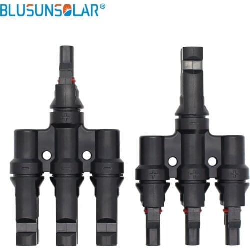 20 Pairs/lot 25 Years Quality Waterproof IP68 3 To 1 T Branch Connector Male And Female For Solar Panels LJQ148 Solar