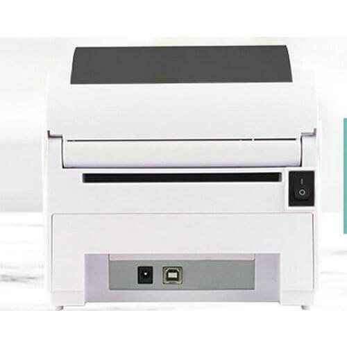 4 Inch Label Barcode Printer USB/Bluetooth Connection 104mm 1D/2D Thermal Receipt Label Barcode Bill Sticker Printer GS-2408DC