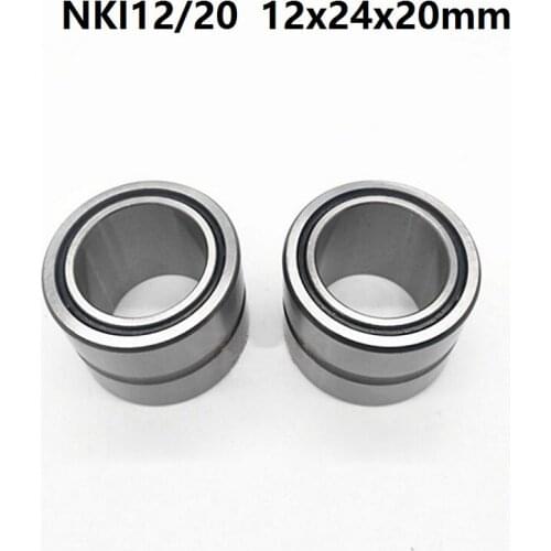 50pcs NKI12/20 Needle roller Bearing 12*24*20 mm with inner ring 12x24x20