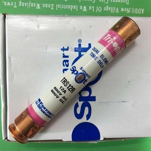 Free shipping 5pcs TRS12R Ferraz France Roland 21x127MM ceramic delay fuse 12A600V mersen genuine