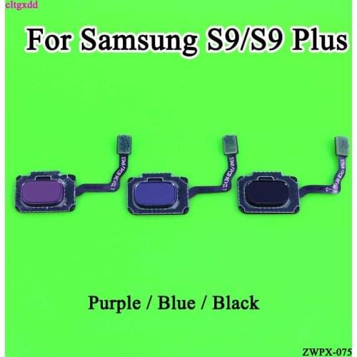 Cltgxdd For Samsung S9 G960F S9 plus G965F Fingerprint Scanner Sensor Connector Flex Cable Assembly Fixing Part Replacement