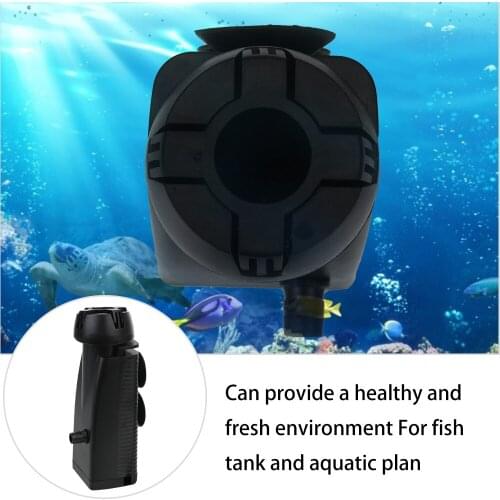 Aquarium Surface Oil Film Remover For Fish Tank Pond Oxygen Increasing Fish Tank Water Protein Skimmer 1 Set Filter Pump