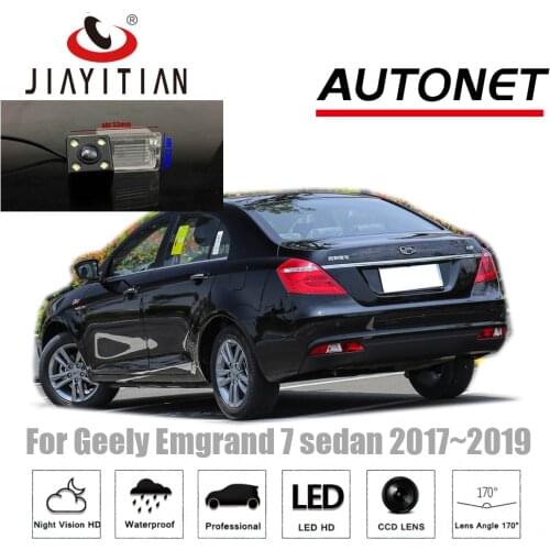 JIAYITIAN Rear View Camera For geely emgrand 7 sedan 2016 2017 2018 2019 CCD Backup/reverse camera parking camera Night Vision