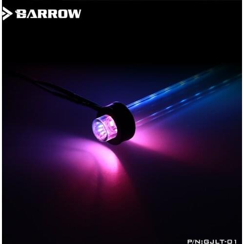 Barrow PC water cooling G1/4'' 5V LRC2.0 fittings Lighting Hard Tube connector Sliding tubing for Modding pc GJLT-01