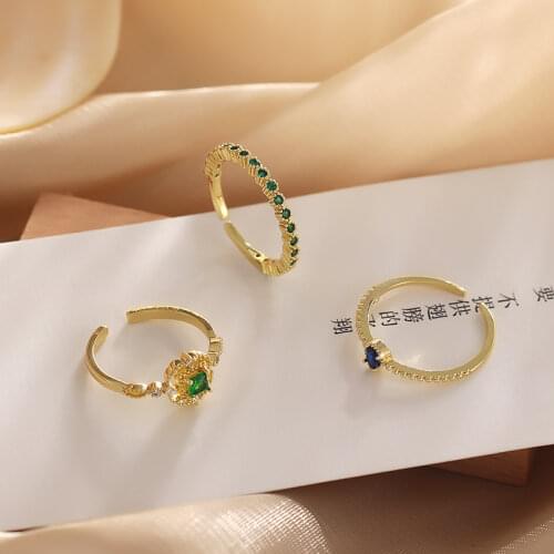 LeeSell Rings With Crystals