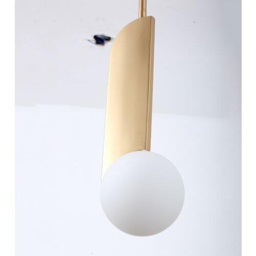 9 Zhongshan Factory Wholesale G Holder Hanging Lighting Small Bulb Opal Glass Cover Pendant Lamp Modern Style For Room