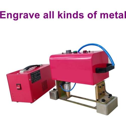 140*40mm Hot Sale Deep Mark Portable Pneumatic Hand Held Dot Peen Marking Machine Price