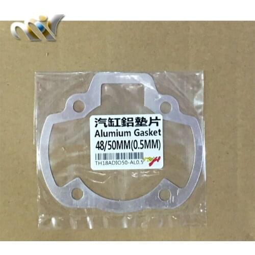 Gasket for DIO 50 AF17 18 24 26 27 28 DIO50 big bore 48mm 50mm 54mm spacer engine cylinder gaskets tuning upgrade racing parts