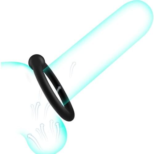 Silicone Penis Rings Dick Cock Rings Penis Sleeve Penis Trainer Delay Ejaculation High Elasticity Time Lasting Sex Toys for Men