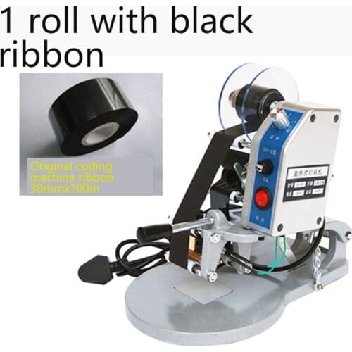 Special offer! 1 PC manual hot foil stamp date encoder label printer DY-8 ribbon encoder 220V