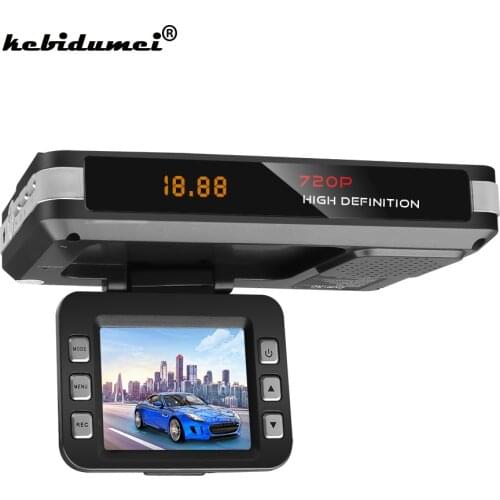Car Driving Recorder Video Camera DVR Anti Radar Detector Flow Detecting Dash Cam 9V~24V with sucker Car charger Support TF Card