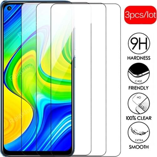 3pcs Tempered glass For Redmi Note 9 9 Pro Max 9 Pro Glass screen protector For Xiaomi Redmi 8 8a phone protective safety glass