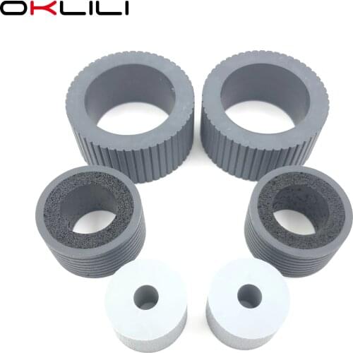 1SETX PA03740-K010 PA03740-K011 consumable Kit Pick roller + Brake roller Pickup Separation for Fujitsu fi-7600 fi-7700 fi-7700S