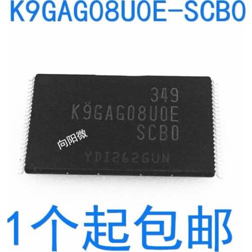 10pcs/lot K9GAG08UOE-SCBO K9GAG08U0E-SCB0 K9GAG08UOE K9GAG08U0E TSOP48 Memory 2G flash memory chip NANDFLASH memory