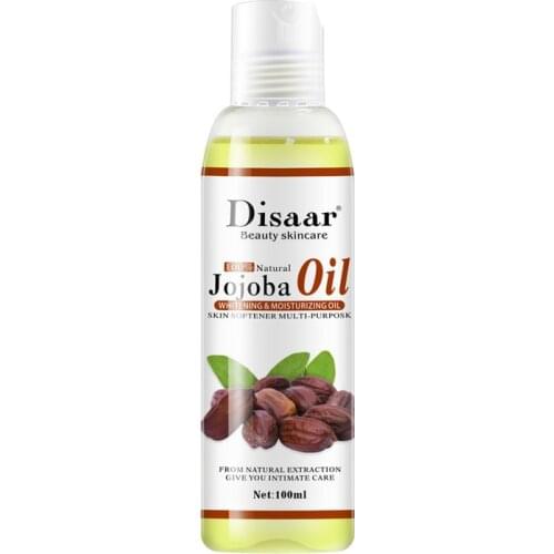 100% Natural Organic Jojoba Oil Massage Best Skin Care Relaxing Moisturizing Oil Control Hydration Massage Oils 100ml