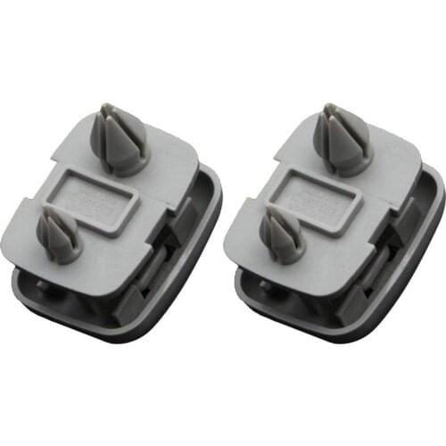 2Pcs Visor Hook Durable Convenient ABS ABS Visor Clip 8E0857562A for Audi A1 2011-2015