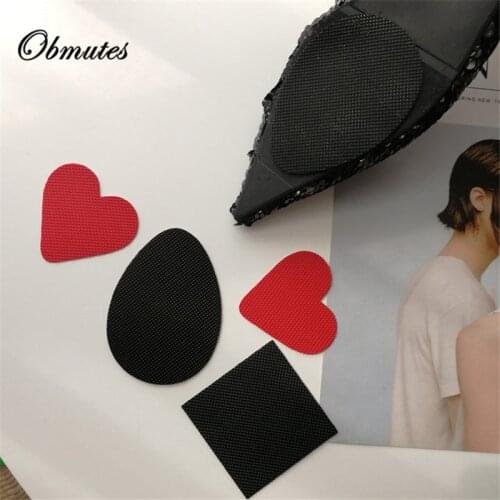 2 PCS Anti-slip sole heel stick self-adhesive high-heeled rubber pad can cut the sole heel